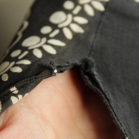 Vintage 1950s Dress with Pockets, Bill Atkinson Glen of Michigan Black and White - Picture 13 of 14